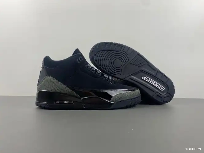 One Kick Air CK9246-168 Cat 3 Jordan Retro Black 0627